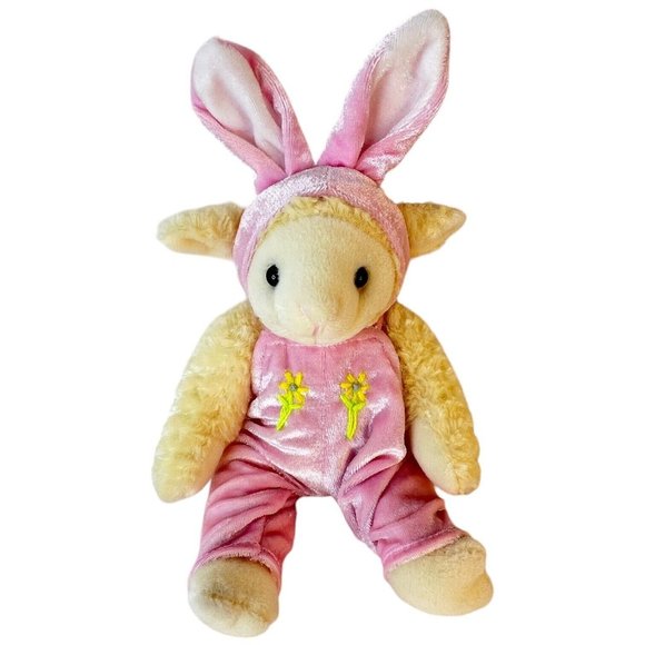 Chrisha Playful Plush Other - Chrisha Playful Plush Lamb Bunny Rabbit Ear 8 IN Sheep Easter Stuffed Animal Toy